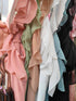 Summer Solid Color Deep V-Neck Layer Flounce Dresses